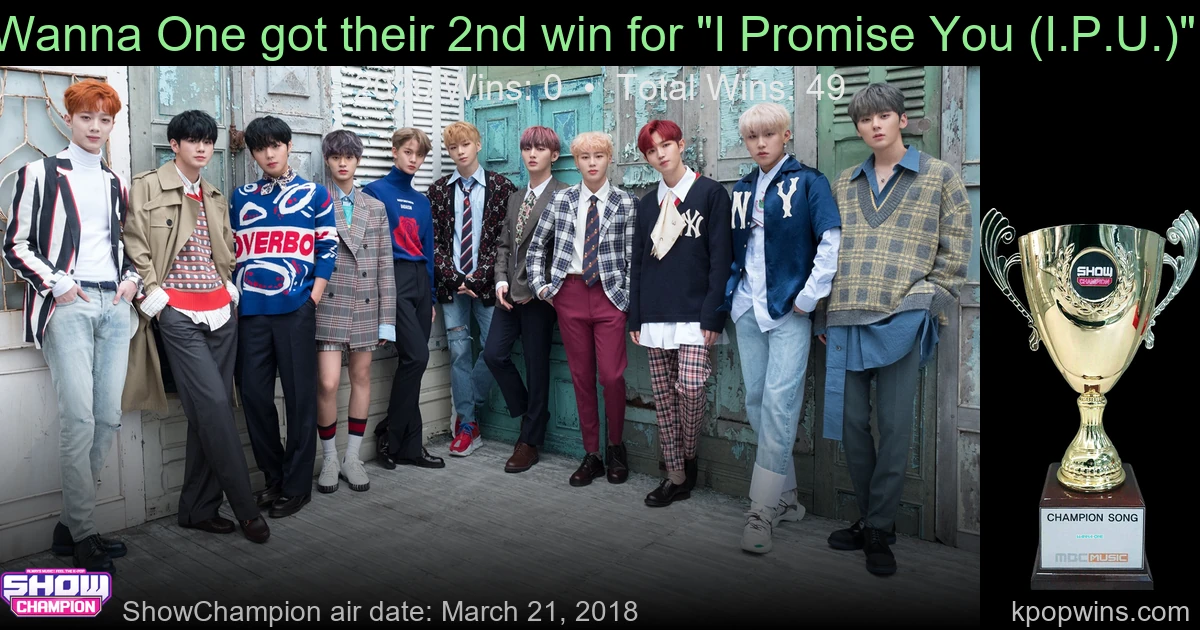 Wanna One - I Promise You (I.P.U.)
